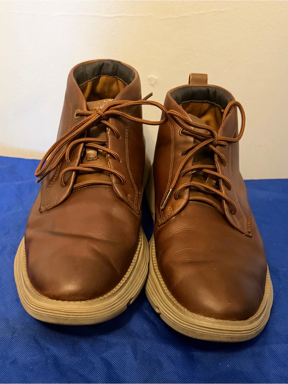 Sketcher Men's Tan/Brown 100% Leather Chukka Boots